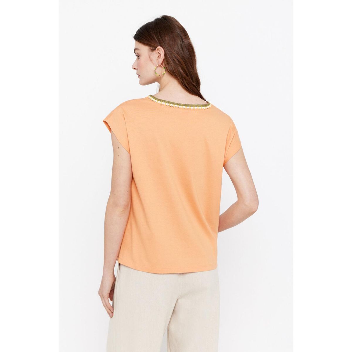 CORTEFIEL - Polo Manga Corta 100% Algodón Mujer Cortefiel