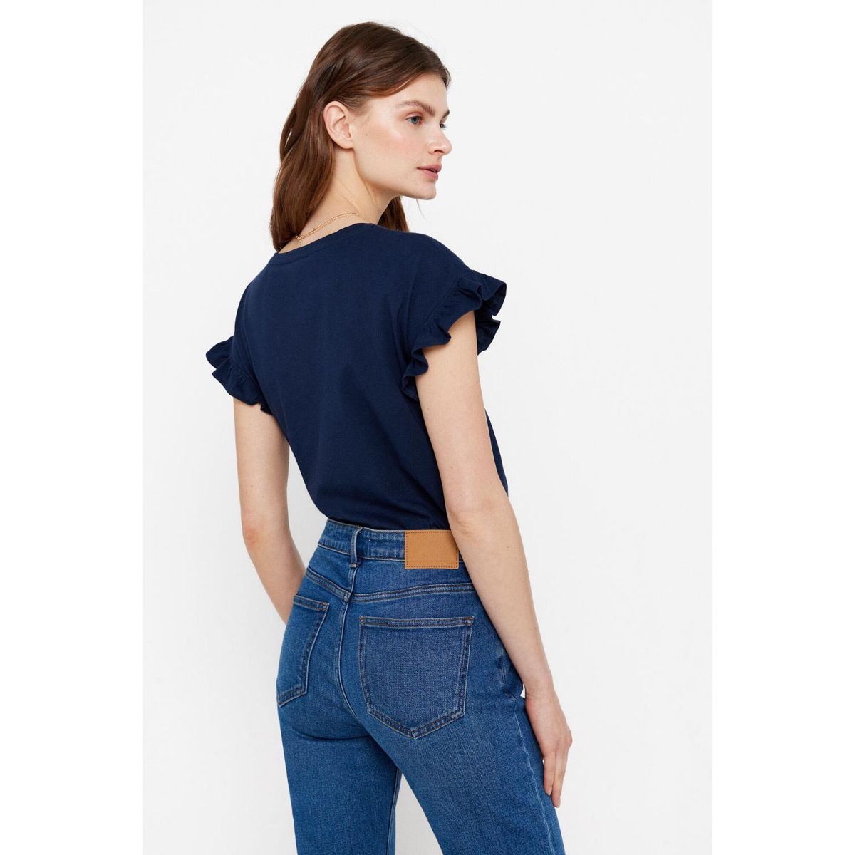 CORTEFIEL - Polo Manga Corta 100% Algodón Mujer Cortefiel