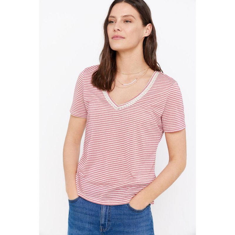 CORTEFIEL - Polo Manga Corta Mujer Cortefiel