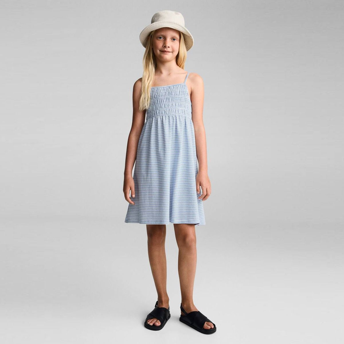 MANGO KIDS - Vestido Niña Algodón Mango Kids