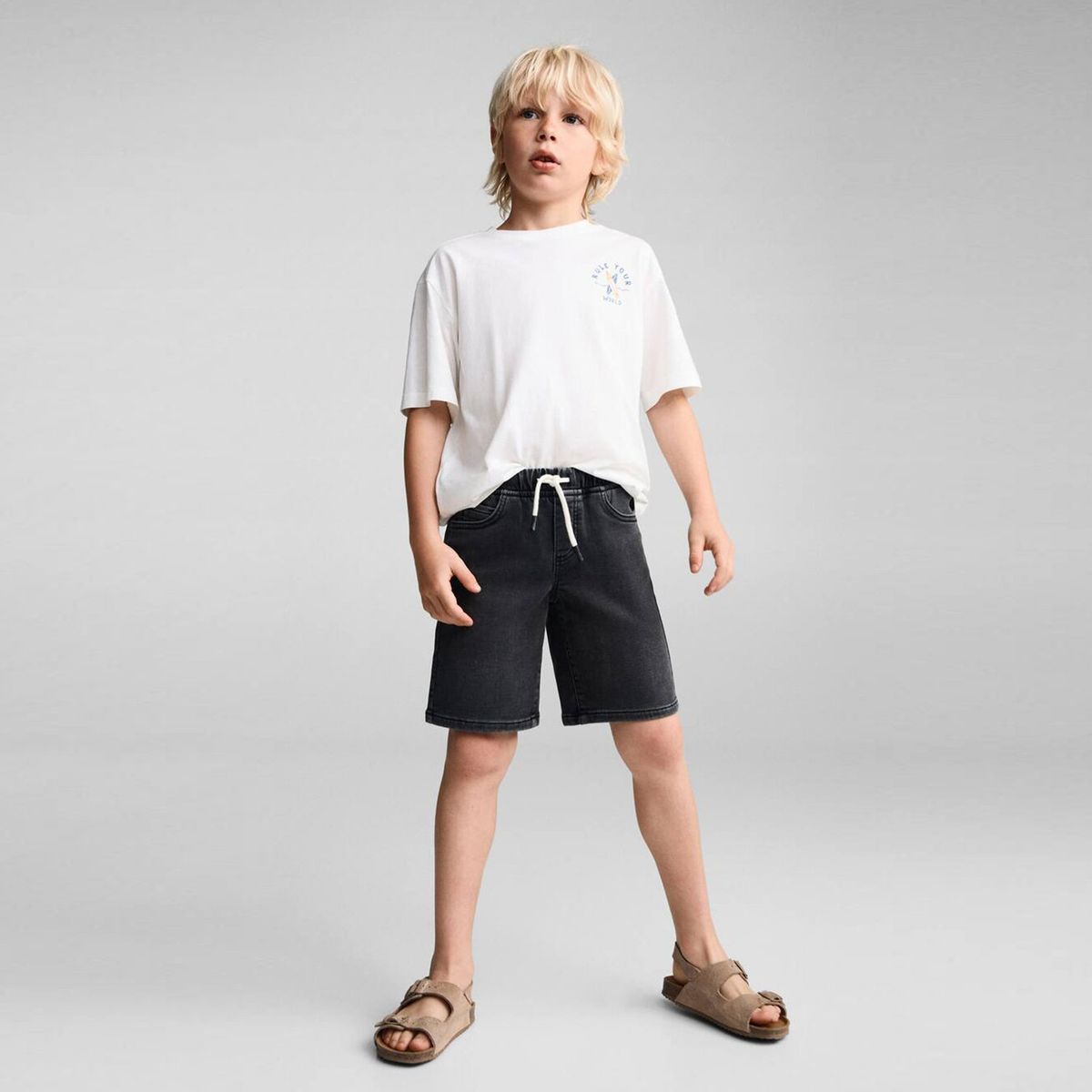 MANGO KIDS - Bermuda Niño Algodón Mango Kids