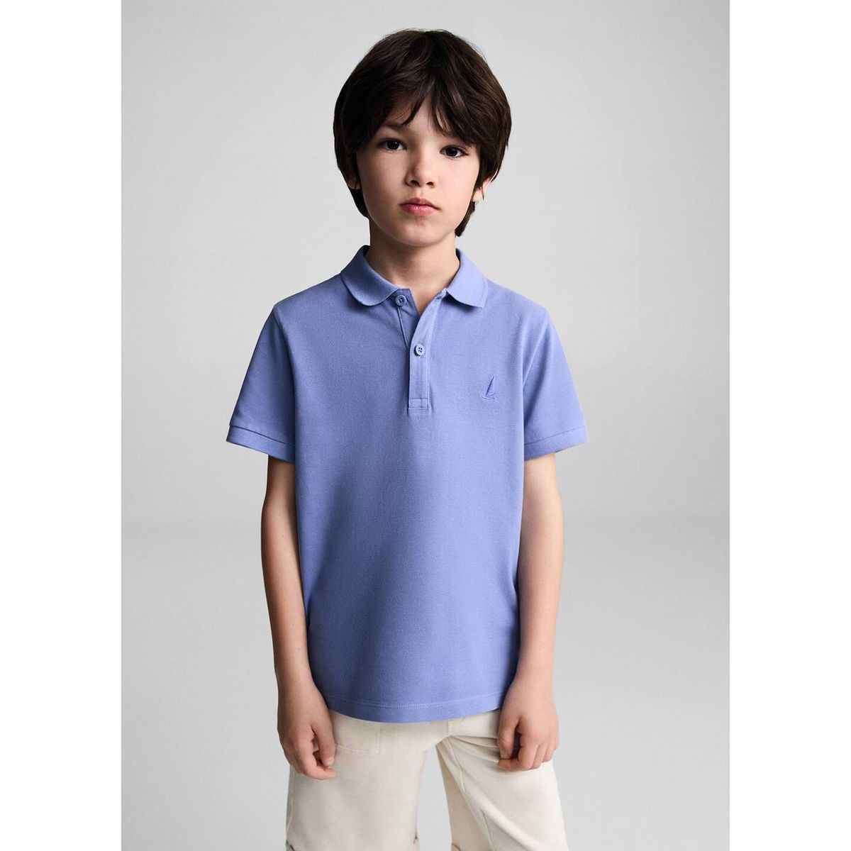 MANGO KIDS - Polo Niño Manga Corta Algodón Mango Kids