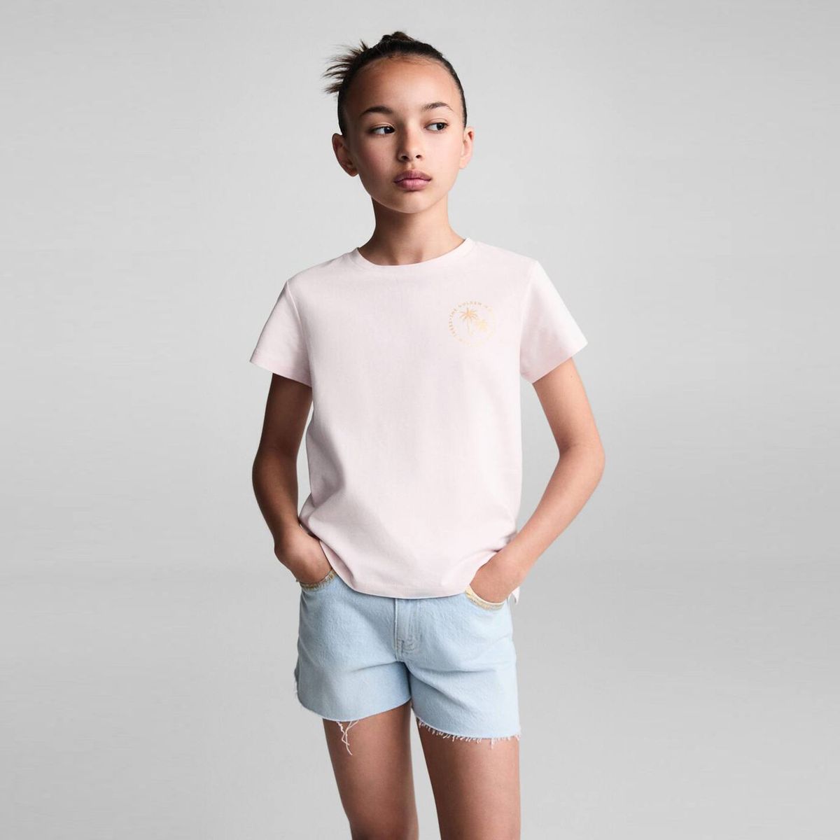 MANGO KIDS - Polo Niña Manga Corta Algodón Mango Kids