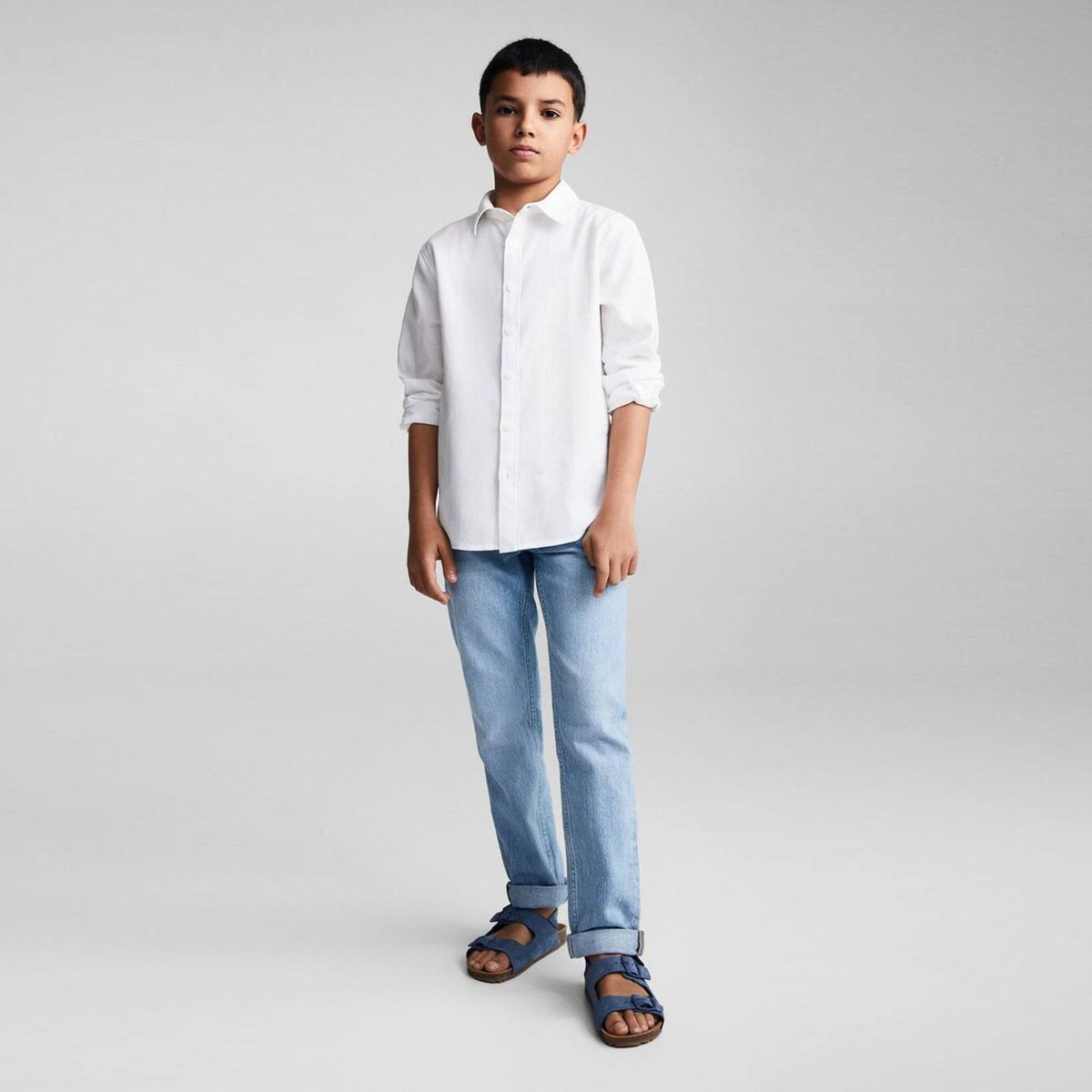 MANGO KIDS - Camisa Niño manga Larga Algodón Looney Tunes por Mango Kids