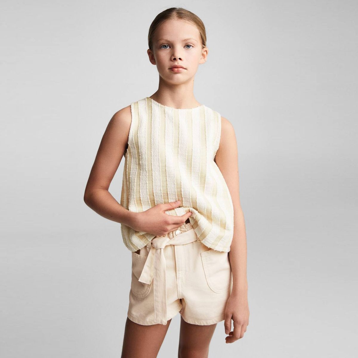 MANGO KIDS - Short Niña Algodón Mango Kids