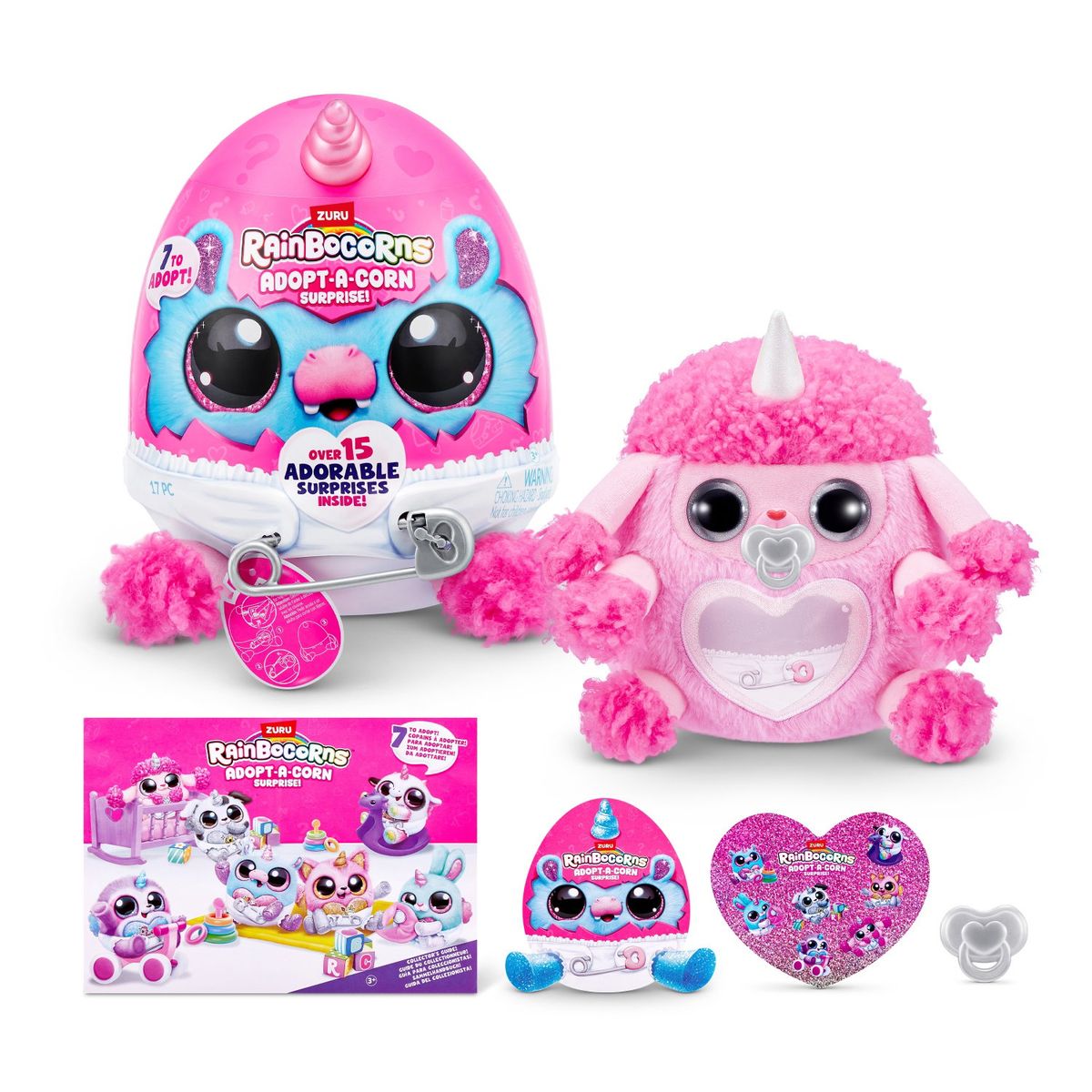 RAINBOCORNS - Peluche Animal Bebé Rainbocorns