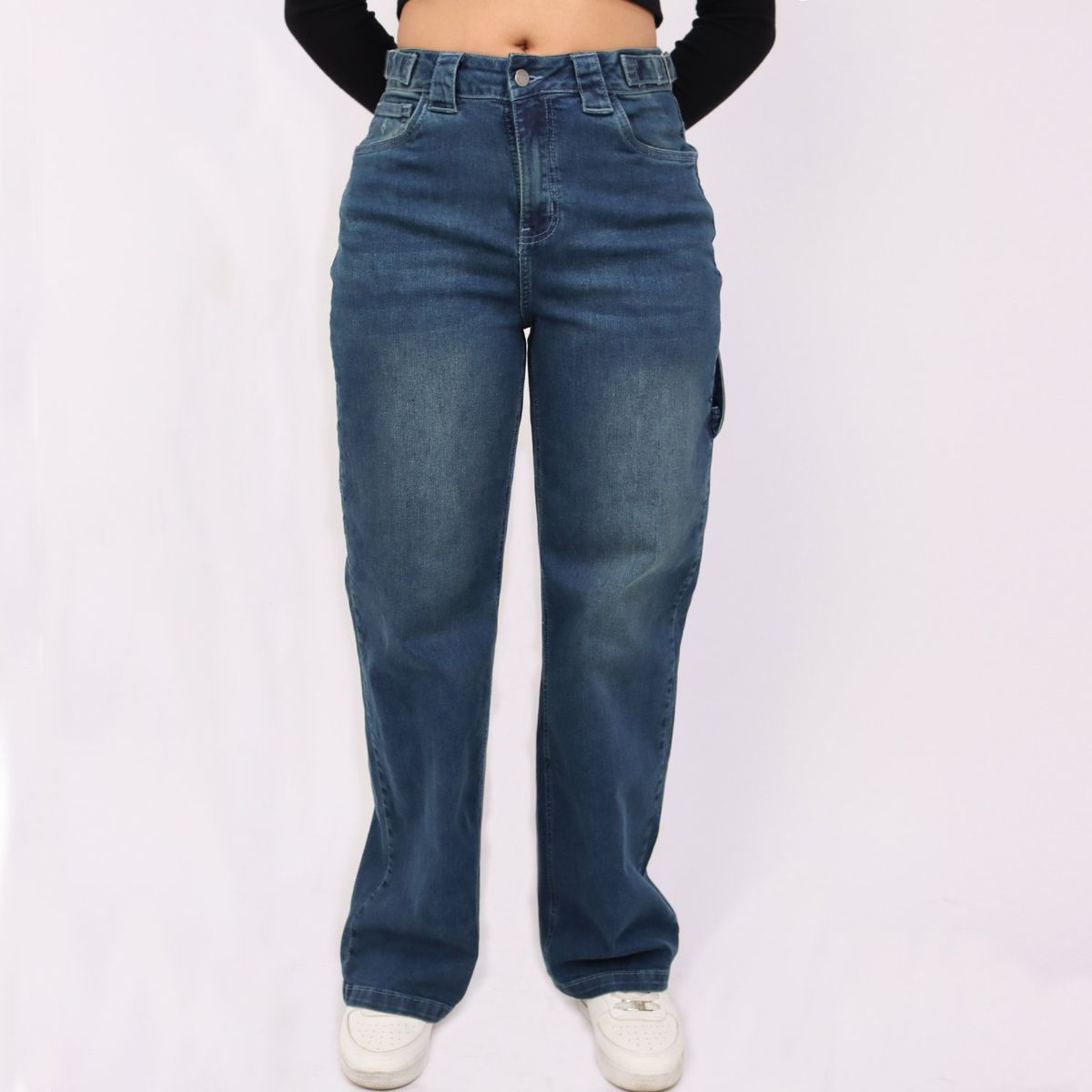 KAYRA POBLET - Jean Wide Algodón Mujer Kayra Poblet