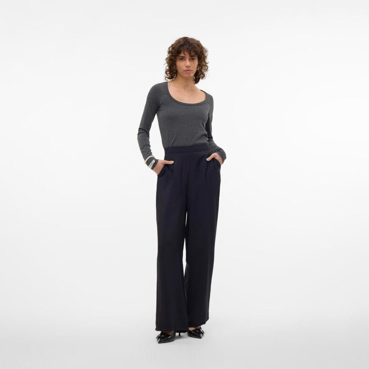 VERO MODA - Pantalón Casual Mujer Vero Moda