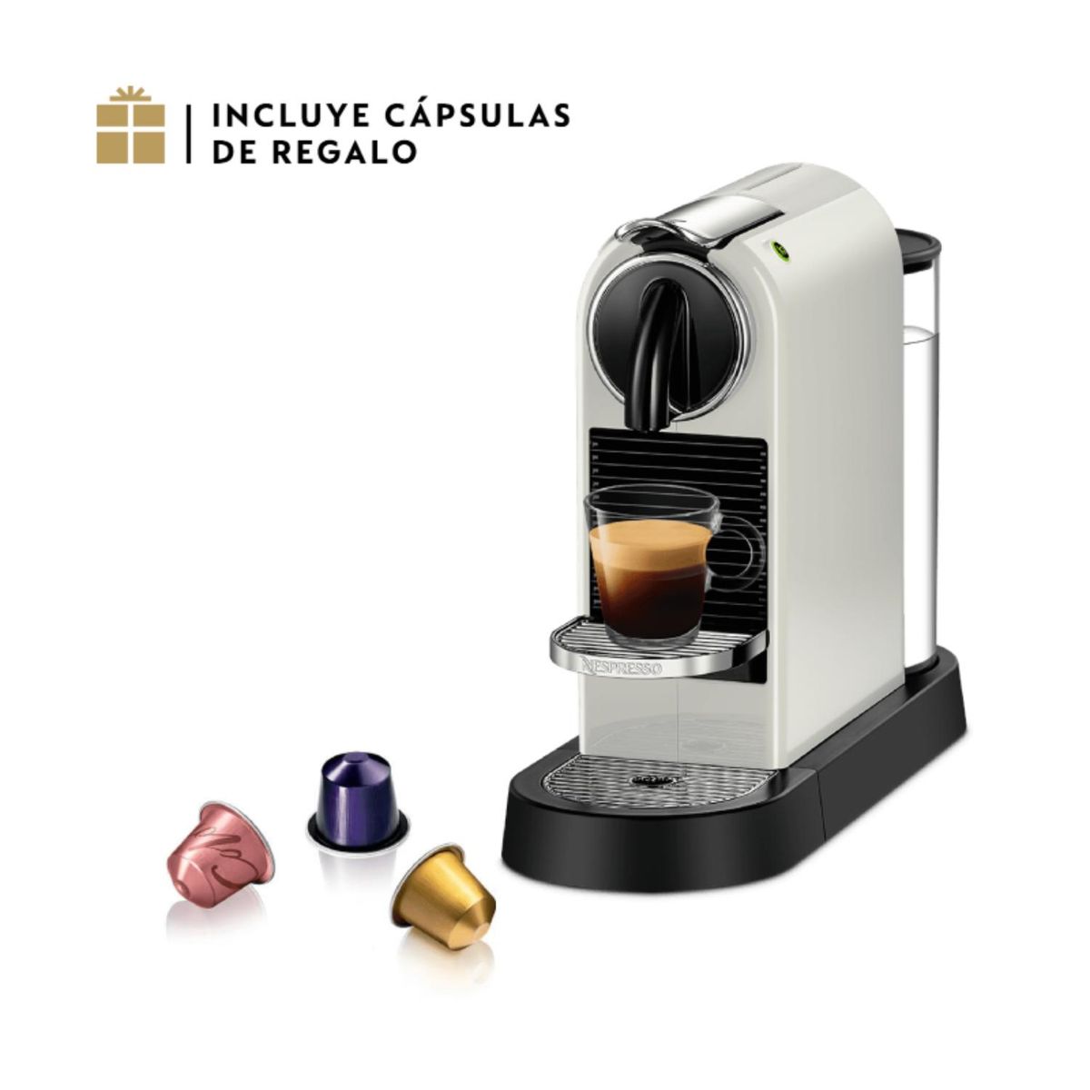 NESPRESSO - Cafetera Nespresso Citiz Blanca
