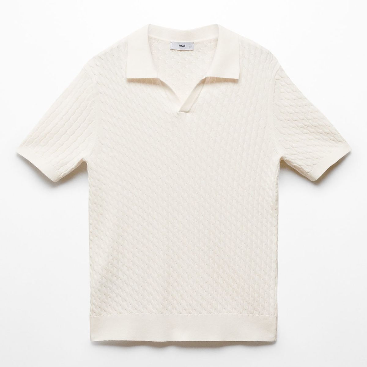 MANGO - Polo Manga Corta 100% Algodón Hombre Mango