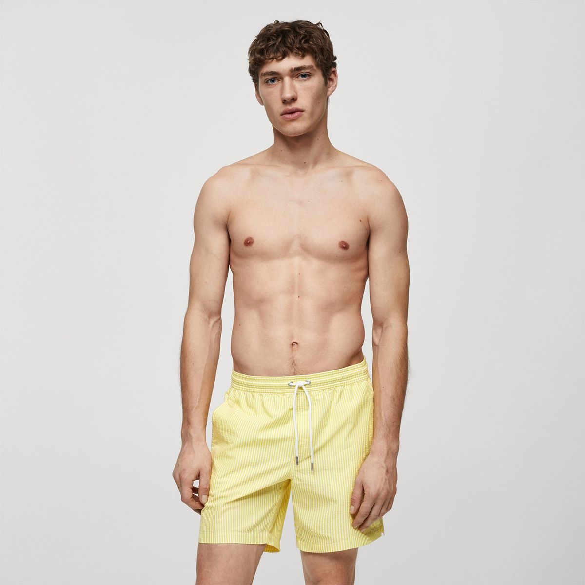 MANGO - Ropa De Baño Algodón Hombre Mango