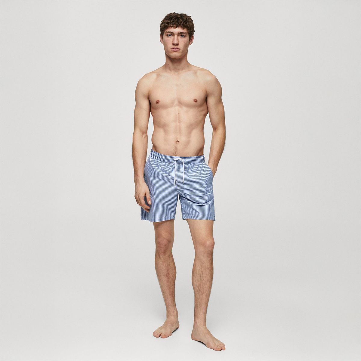 MANGO - Ropa De Baño Algodón Hombre Mango