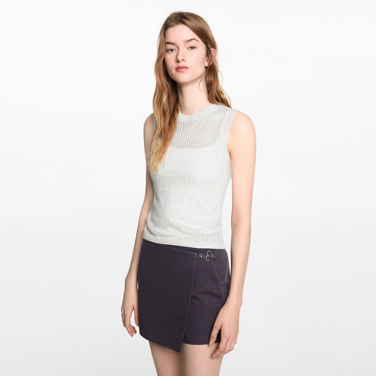 MANGO TEEN - Top Casual Mujer Mango Teen