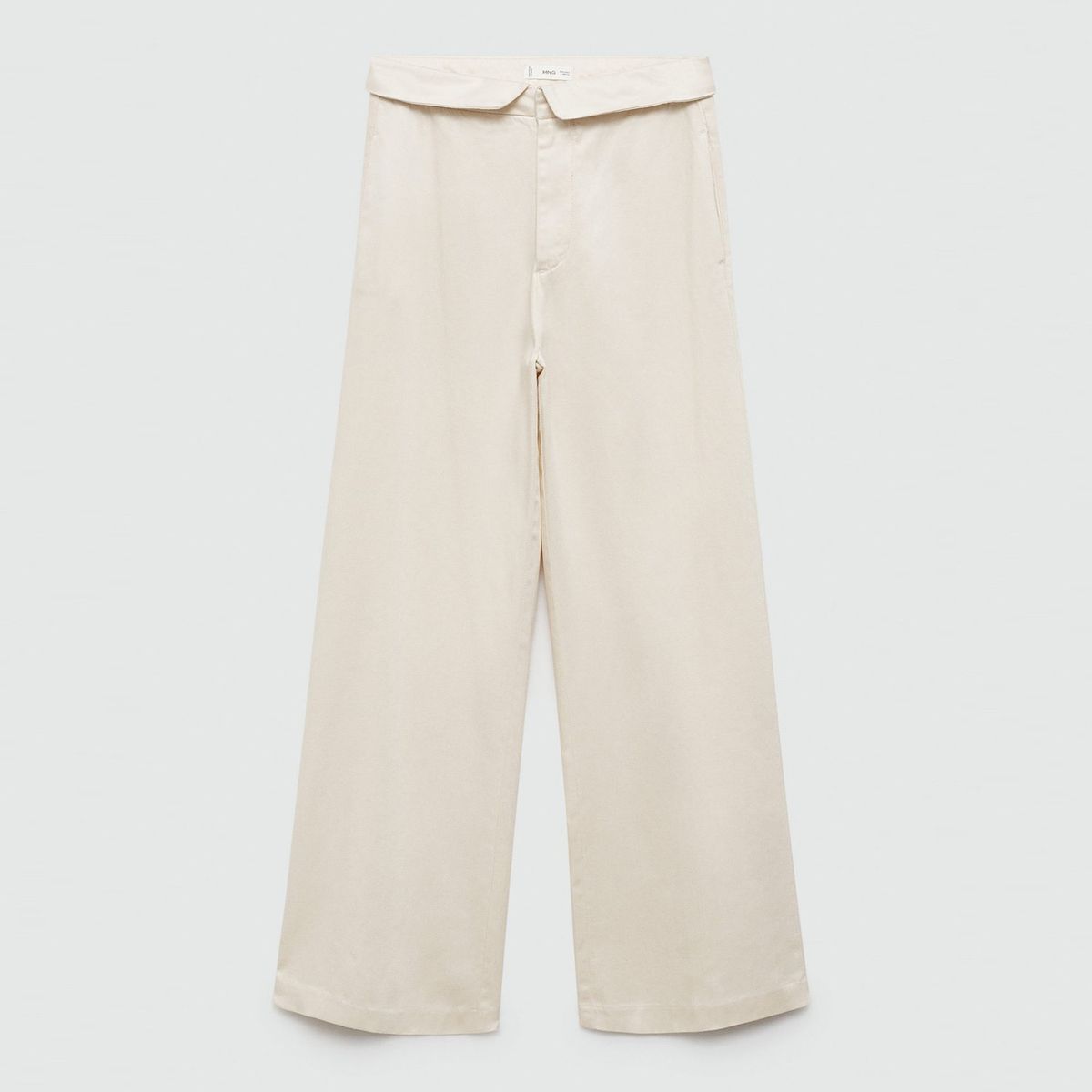 MANGO TEEN - Pantalón Algodón Mujer Mango