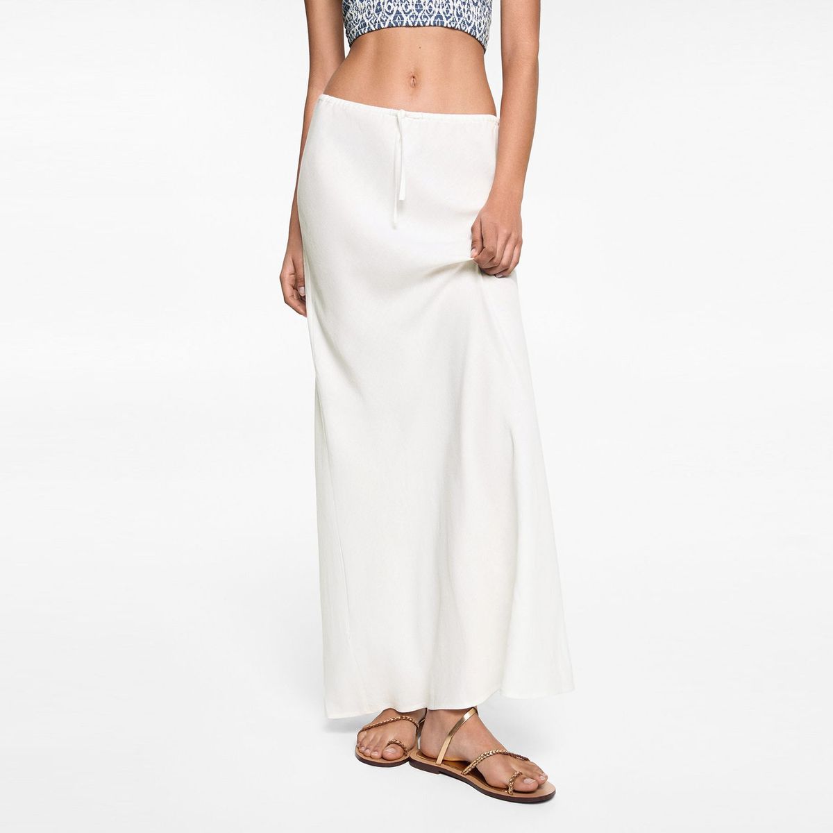 MANGO TEEN - Falda Larga Mujer Mango Teen