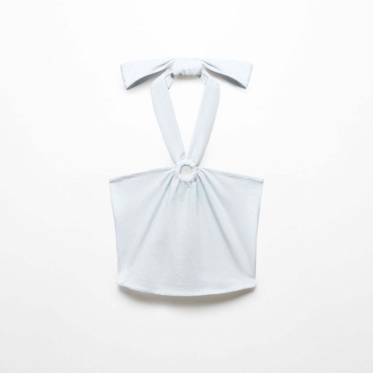 MANGO TEEN - Top Sin Mangas 100% Algodón Mujer Mango