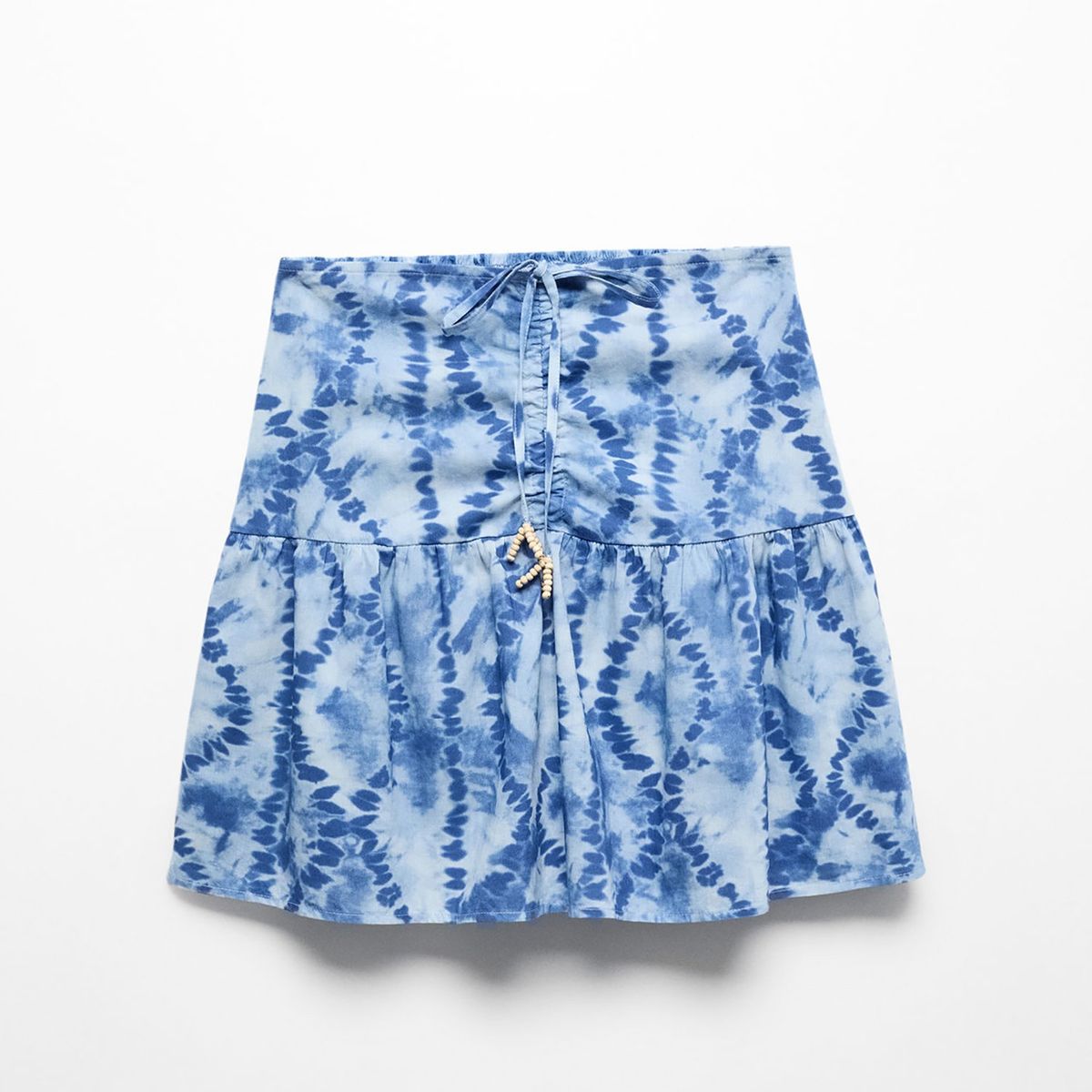 MANGO TEEN - Falda Corta Print 100% Algodón Mujer Mango Teen