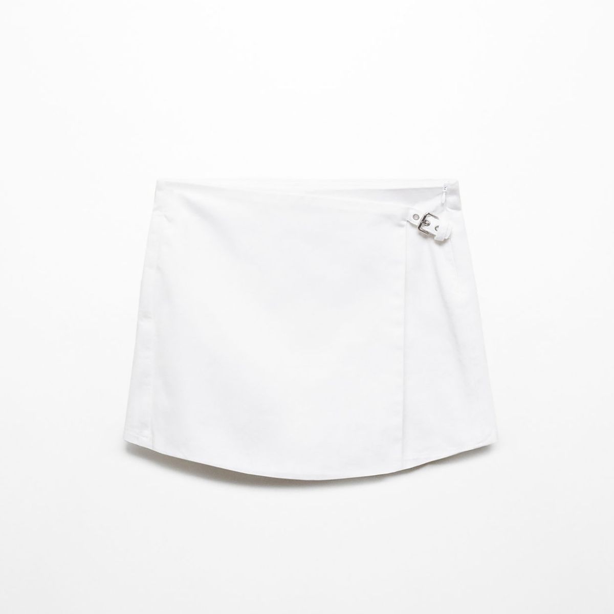 MANGO TEEN - Falda Corta 100% Algodón Mujer Mango