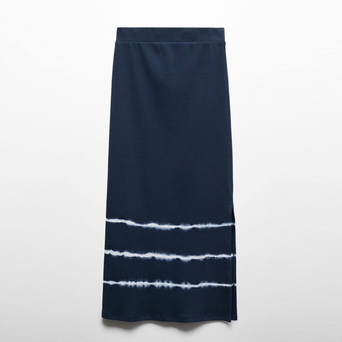 MANGO TEEN - Falda Larga Estampada Algodón Mujer Mango Teen