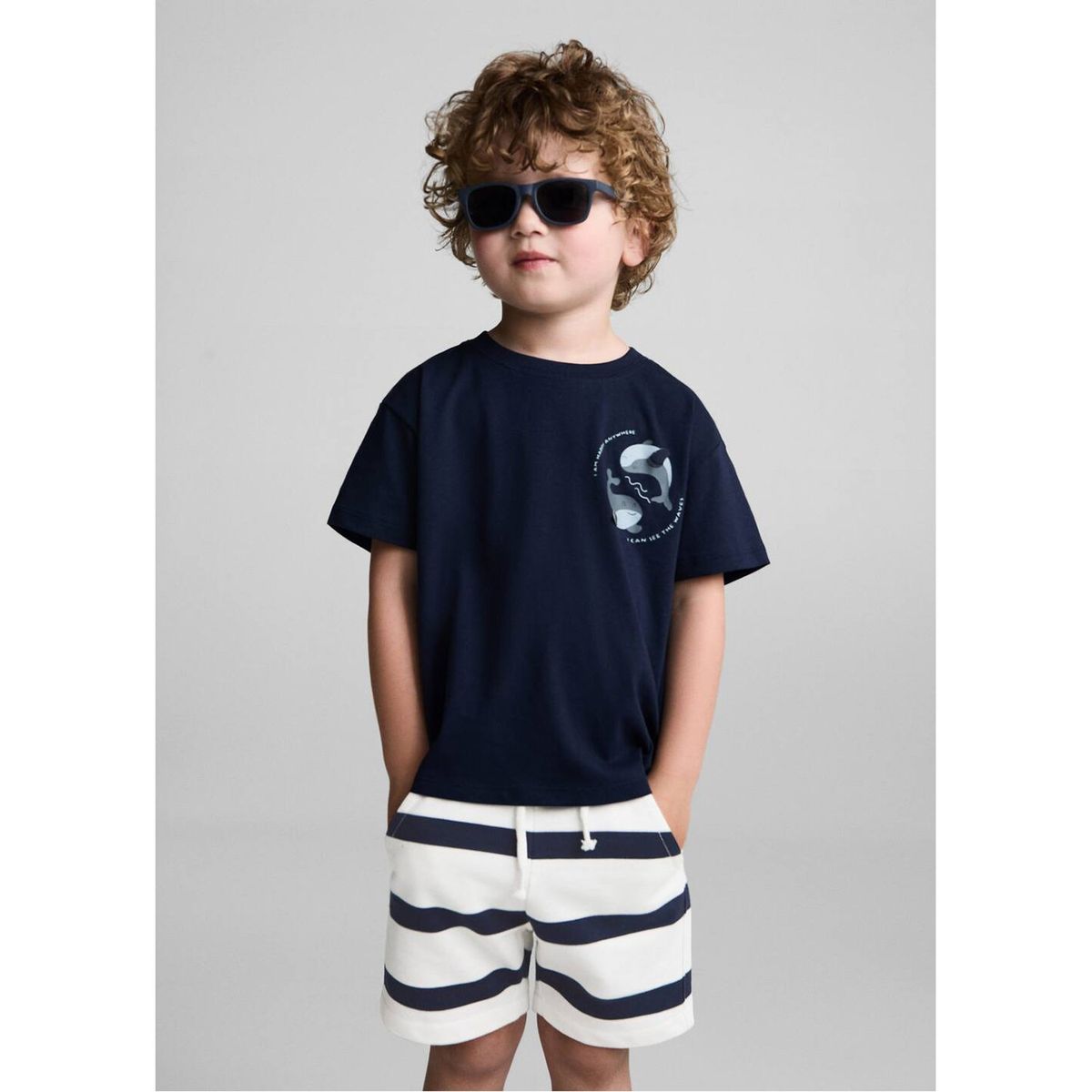 MANGO KIDS - Bermuda Bebé Niño Algodón Mango Kids
