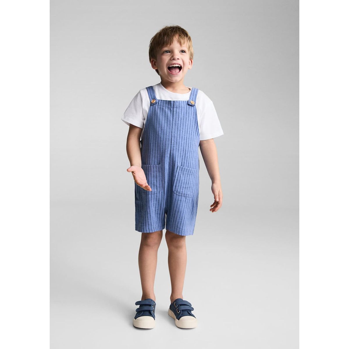 MANGO KIDS - Enterizo Bebé Niño Algodón Mango Kids