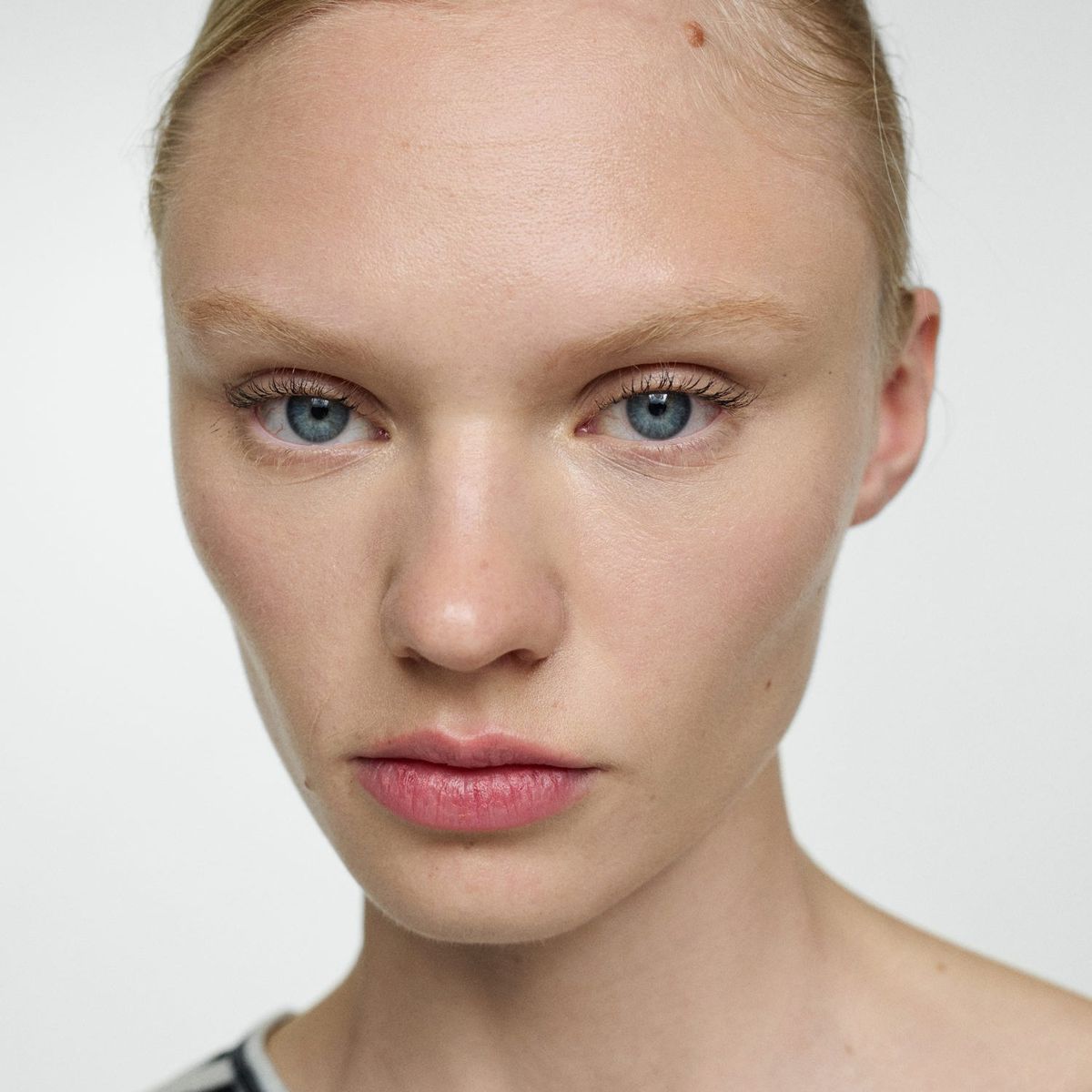 MANGO - Polo Manga Corta 100% Lino Mujer Mango