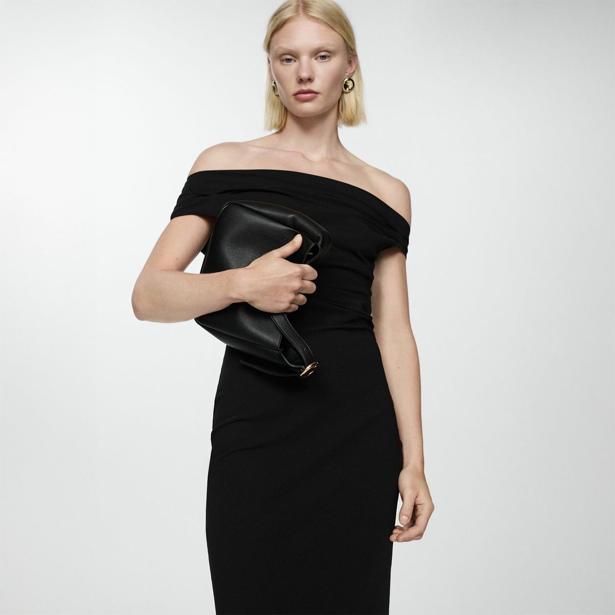 MANGO - Vestido Largo Mujer Mango