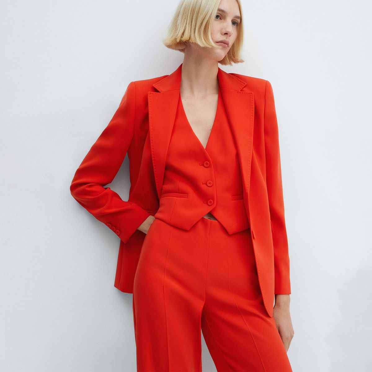 MANGO - Pantalón Mujer Mango