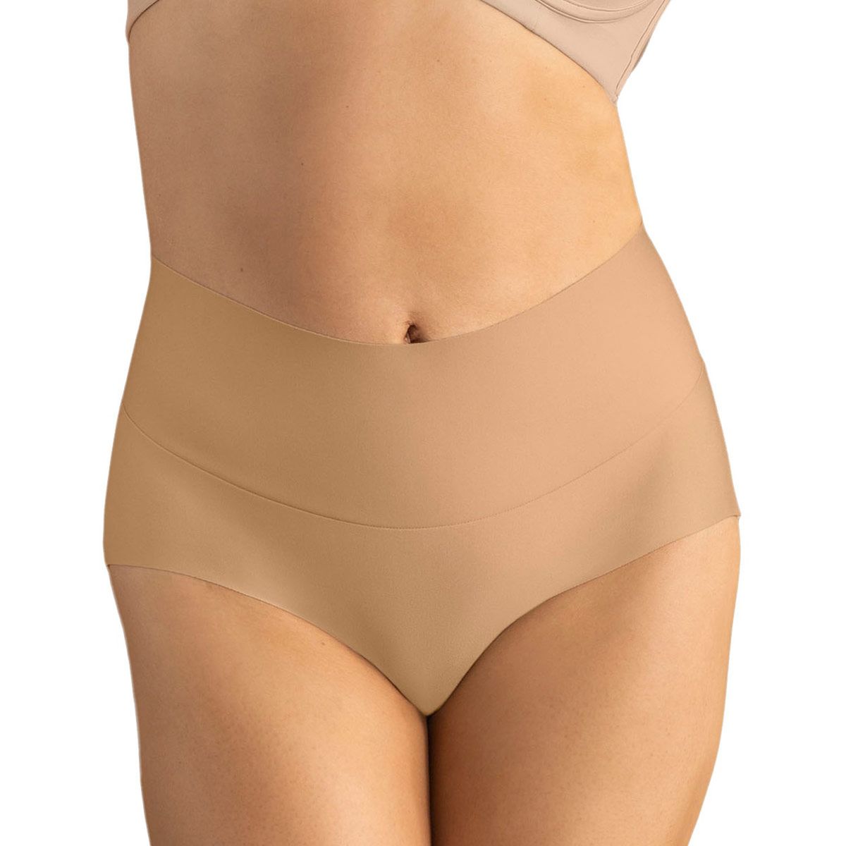 LEONISA - Calzón Clásico Tiro Alto De Control Fuerte De Abdomen