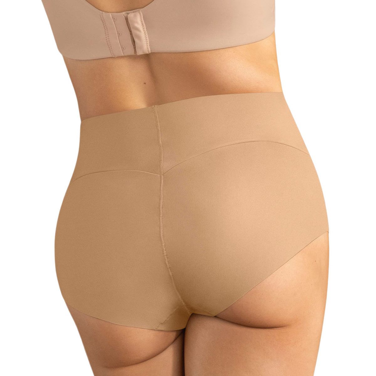 LEONISA - Calzón Clásico Tiro Alto De Control Fuerte De Abdomen