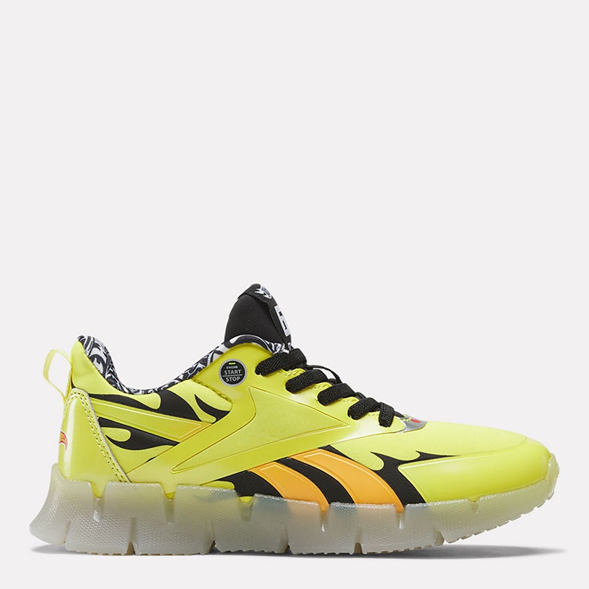 REEBOK - Zapatillas Urbanas Hombre Reebok Kids Zig N Glow X Hot Wheels Amarillo