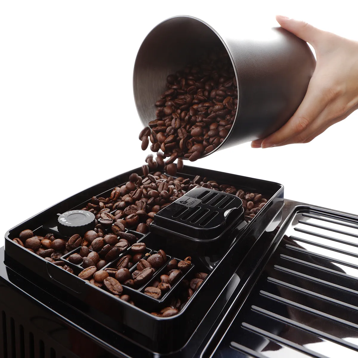 DELONGHI - Cafetera Superautomatica Magnifica Start Negra