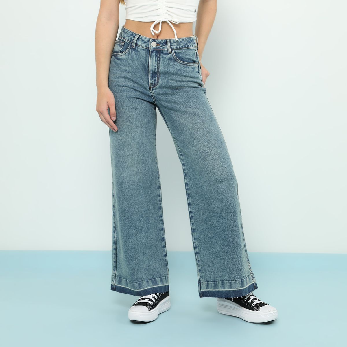 DOO AUSTRALIA - Jean Wide Leg Mujer Doo Australia