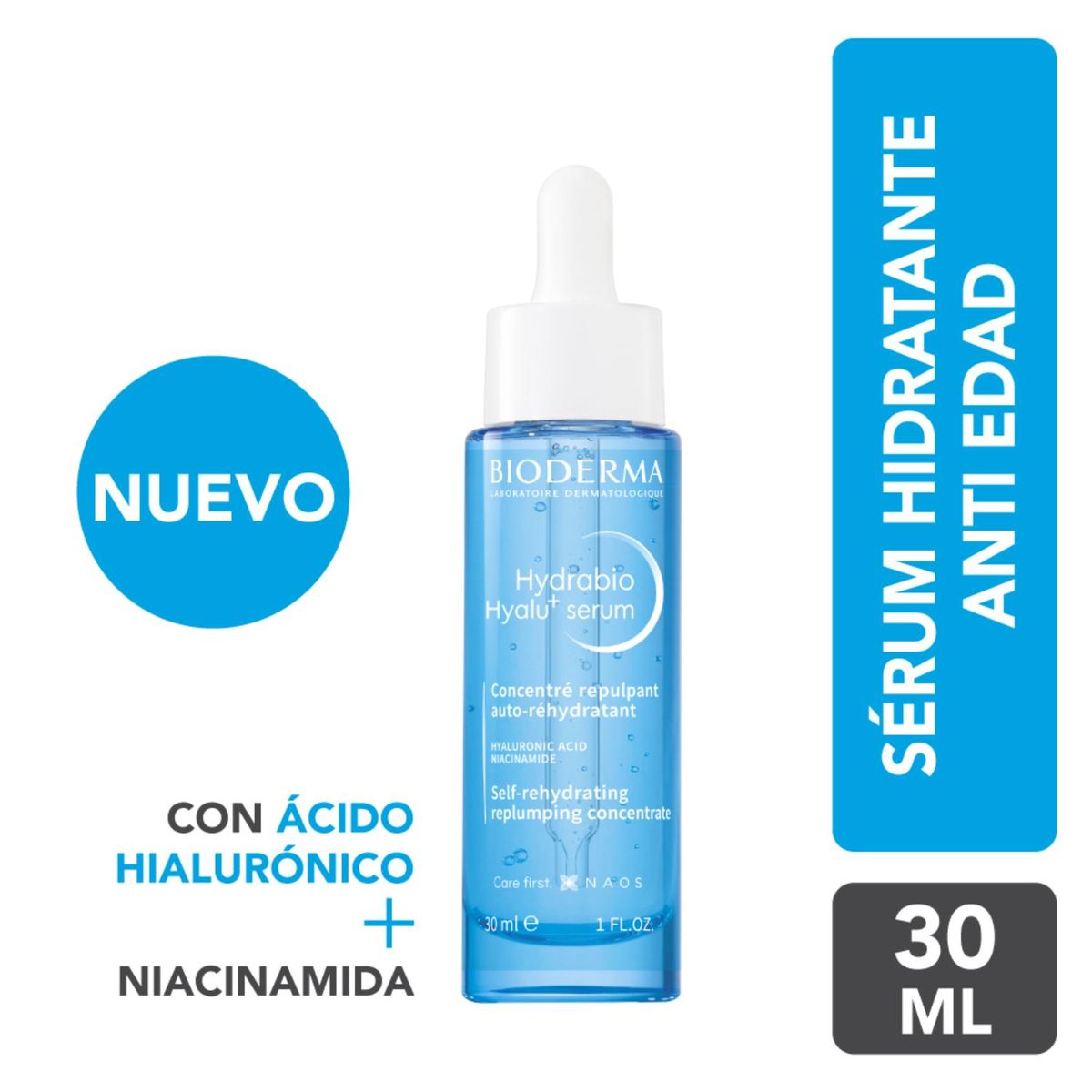 BIODERMA - Hydrabio Hyalu + Serum 30ml