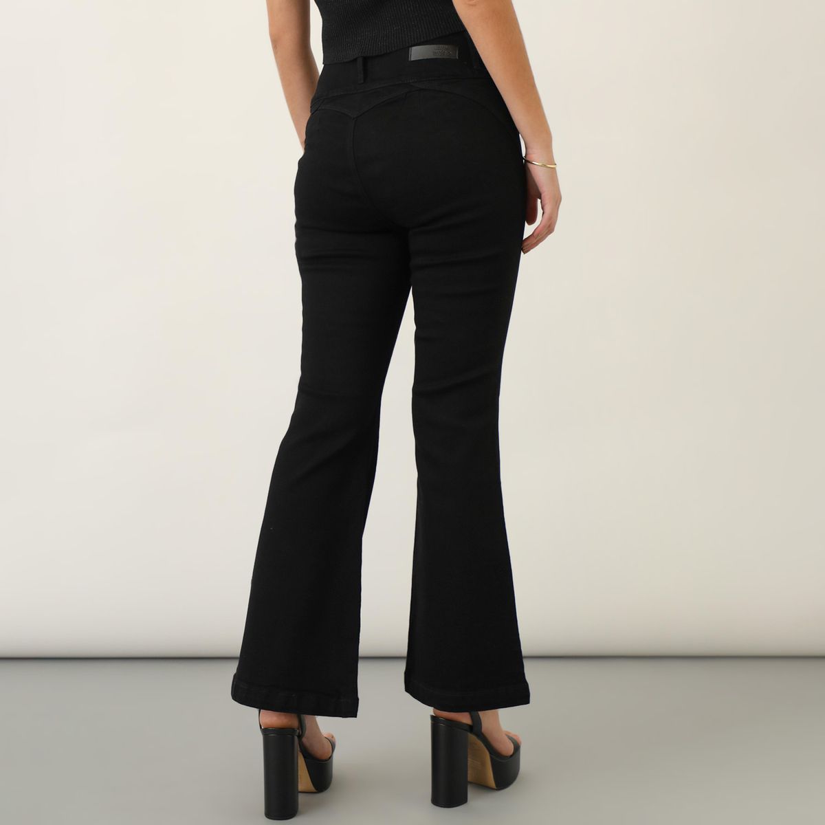 MOSSIMO - Pantalón Jean Flare Mujer Mossimo