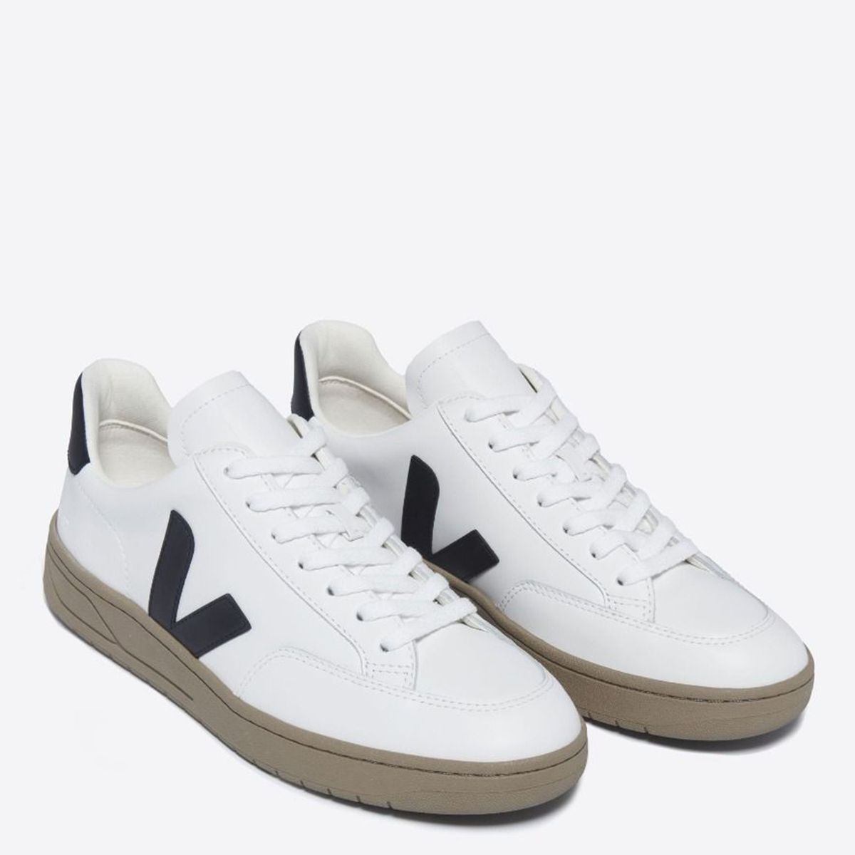 VEJA - Zapatillas Veja Mujer Blancas Con V Azul Marino