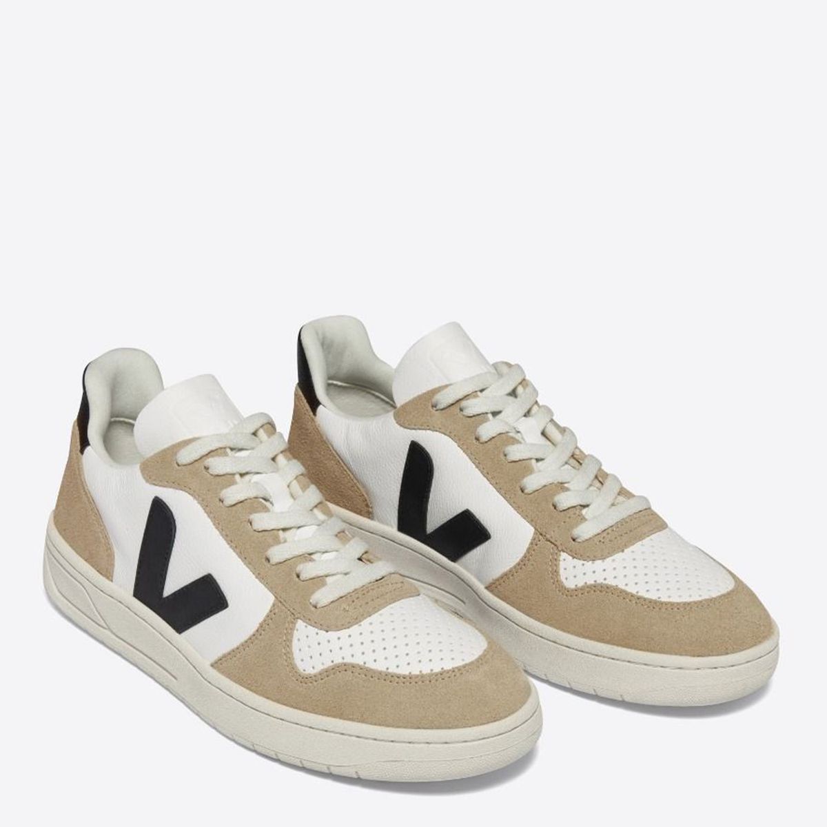 VEJA - Zapatillas Veja Mujer Cuero Blancas
