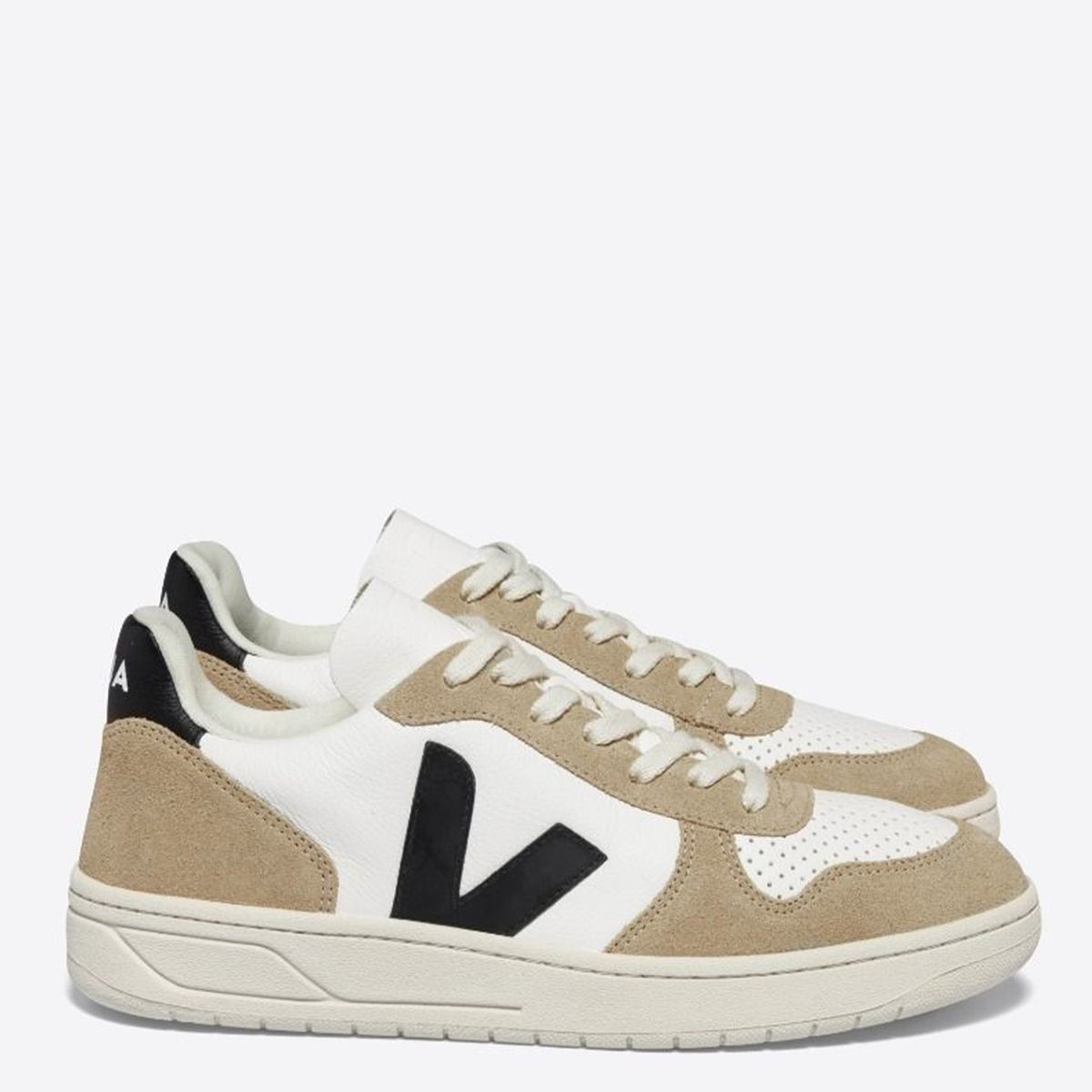 VEJA - Zapatillas Veja Mujer Cuero Blancas