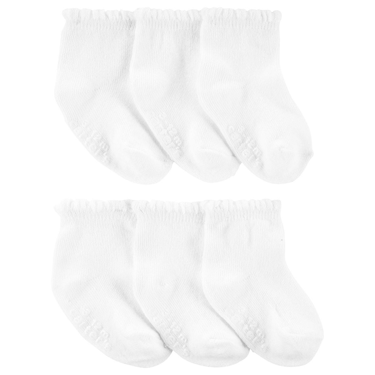 CARTER'S - Medias Bebé Niña Pack X6 Carters