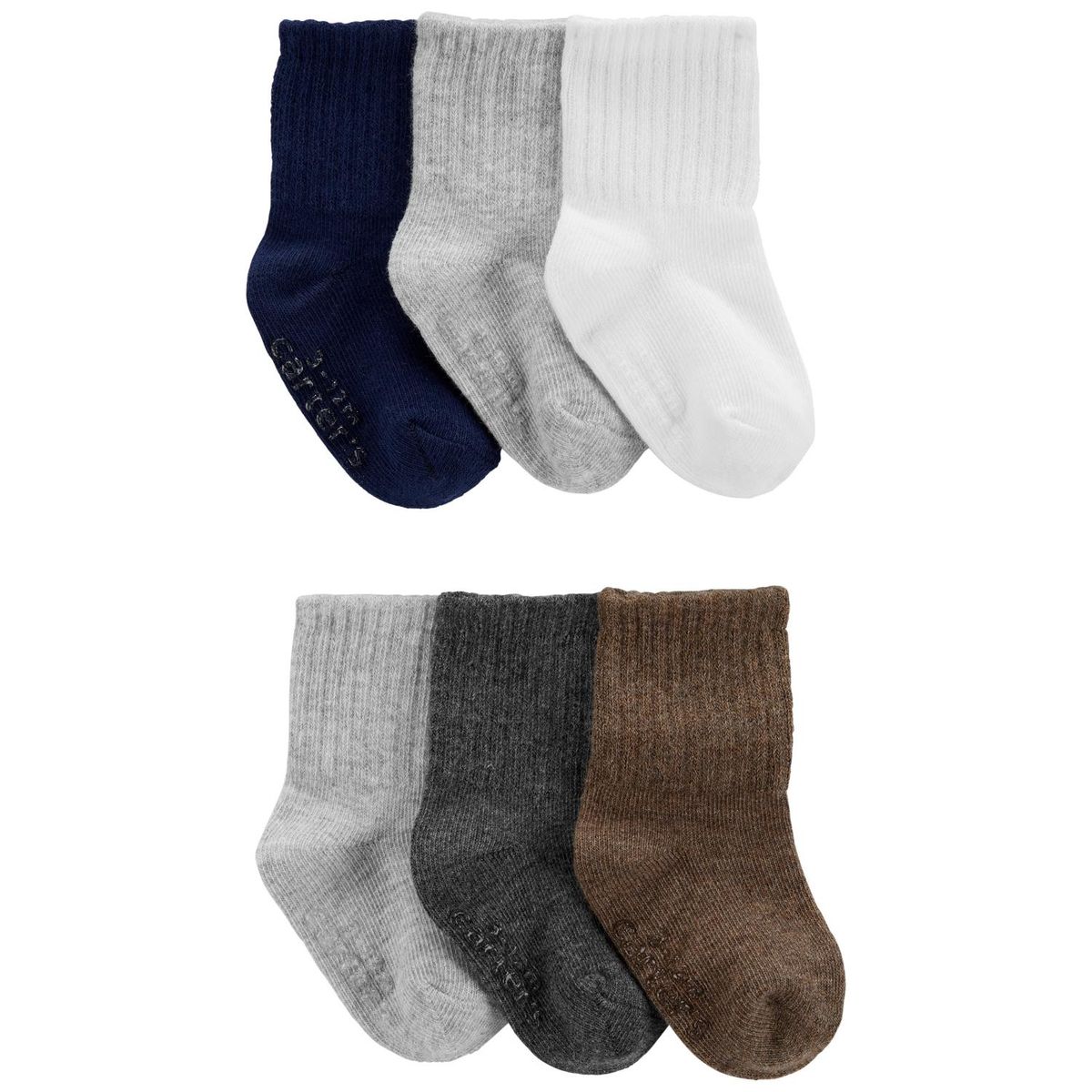 CARTER'S - Medias Pack X6 Niño