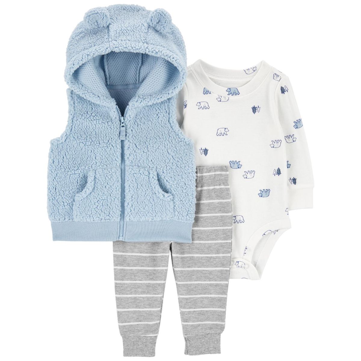 CARTER'S - Conjunto 3 Piezas Bebé Niño