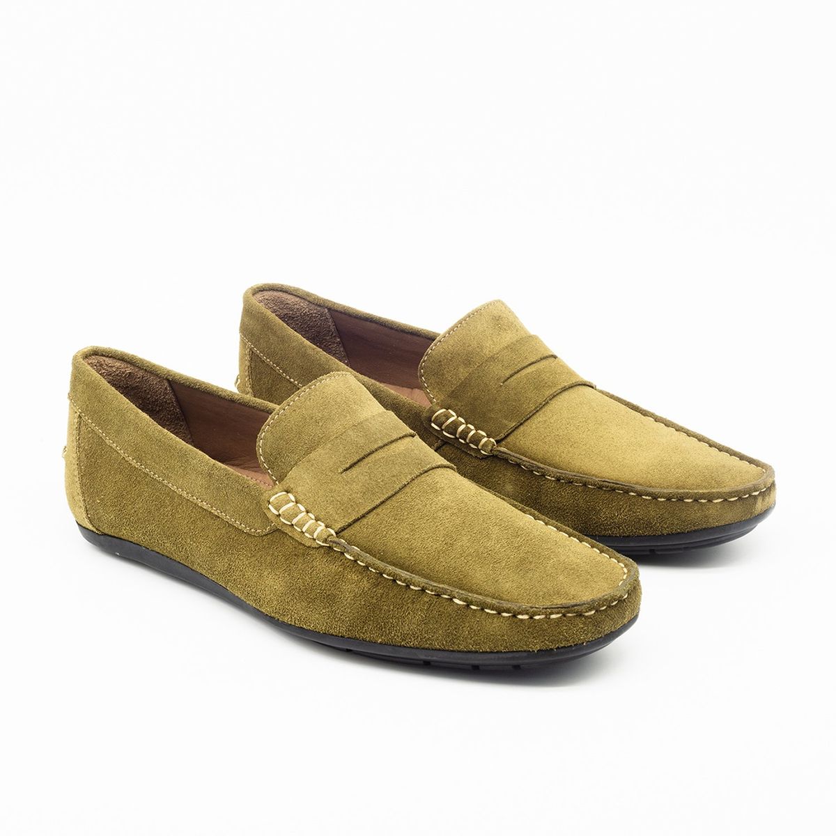 GREENBAY - Mocasines Hombre Greenbay  Verde