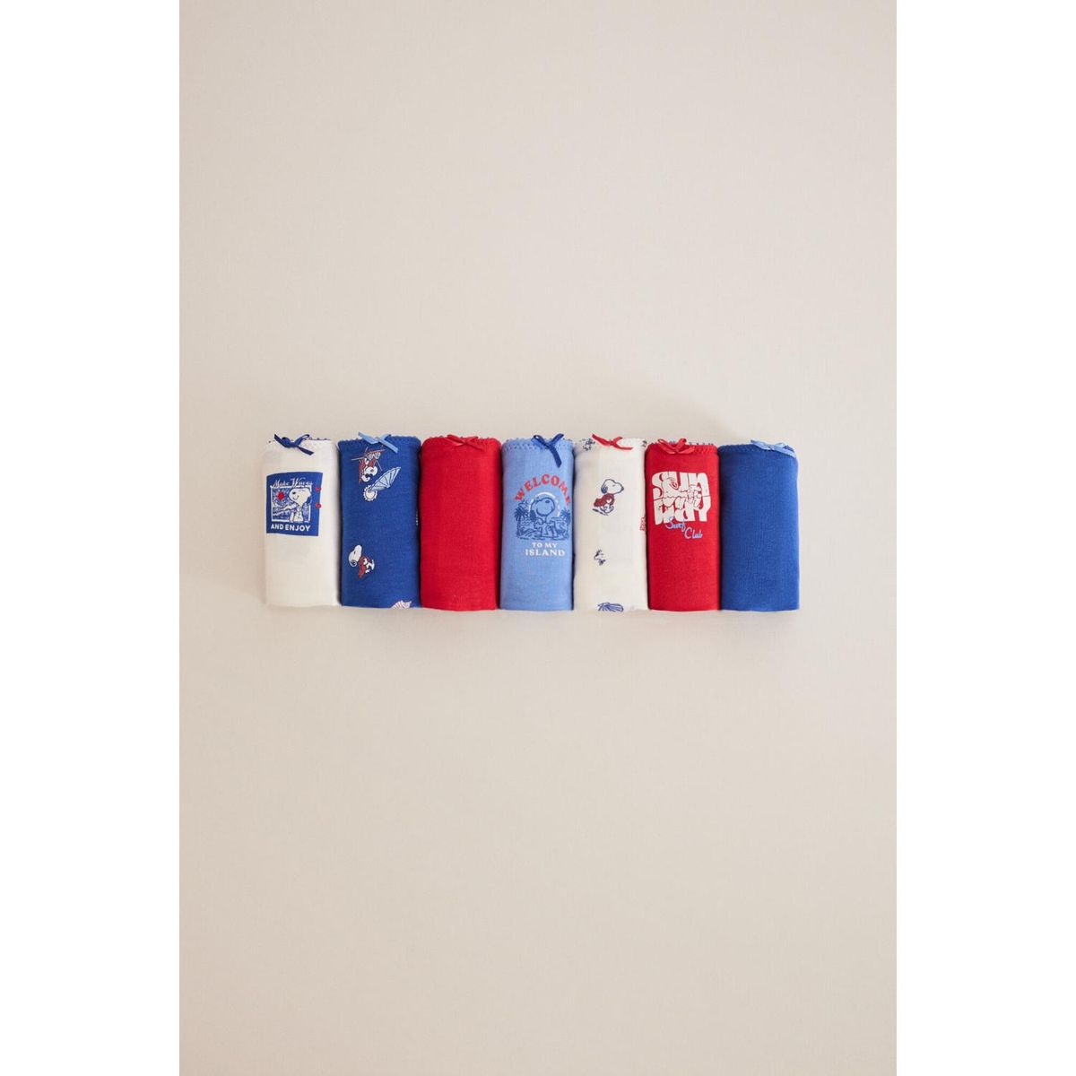 WOMEN SECRET - Pack X7 Calzones Snoopy Women Secret