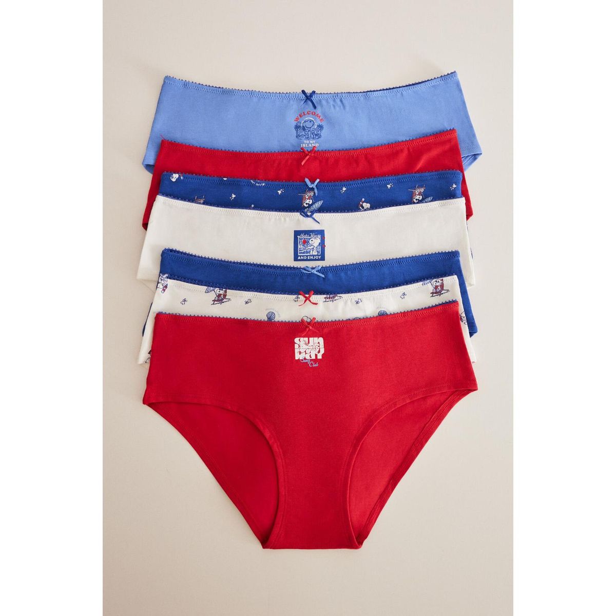 WOMEN SECRET - Pack X7 Calzones Snoopy Women Secret