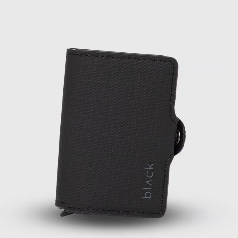BLACK BUBBA - Billetera Beast Smart Hombre Black 