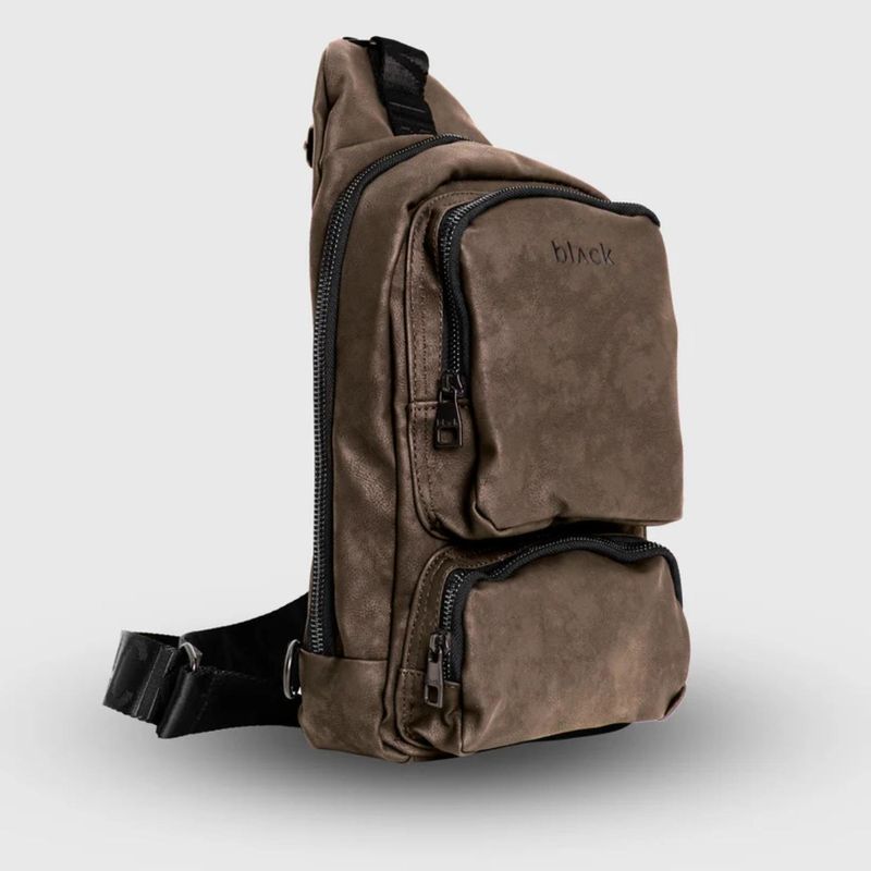 BLACK BUBBA - Mochila Mini Beast Hombre Black