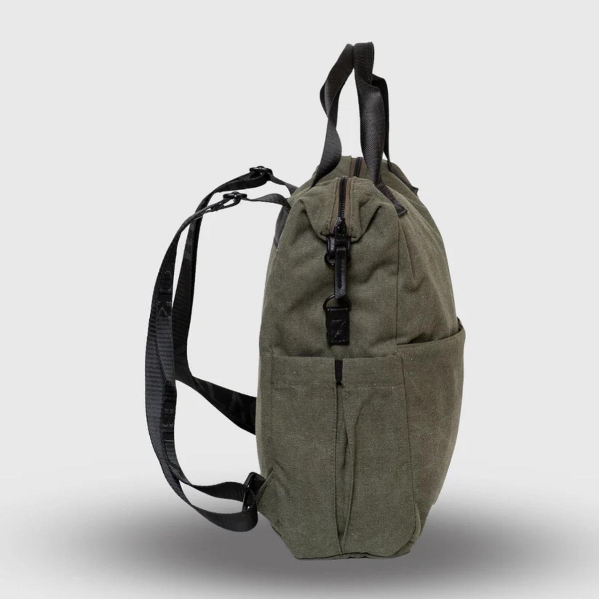 BLACK BUBBA - Mochila Canvas Hombre Black