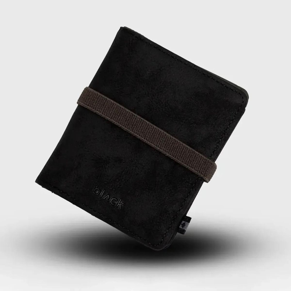 BLACK BUBBA - Billetera Elastic Ranch Hombre Black