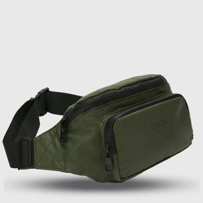 BLACK BUBBA - Canguro Moss Hombre Black 