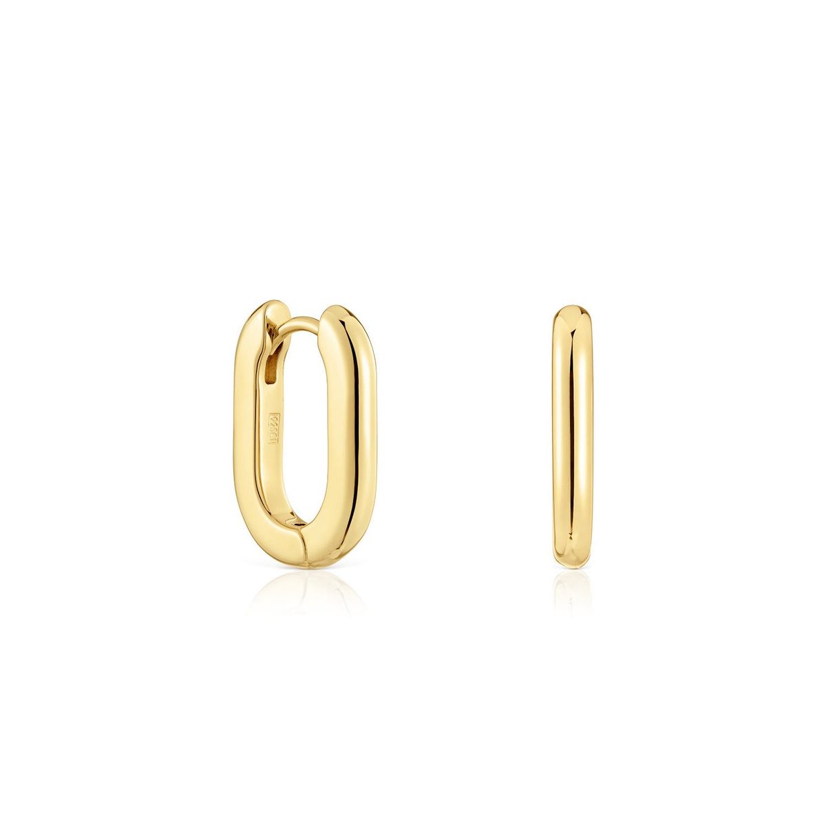 TOUS - Criolla Plata Baño Oro Oval 18.2mm